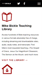Mobile Screenshot of mikebickle.com